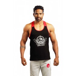 Omtex Gym Stringer Black Red